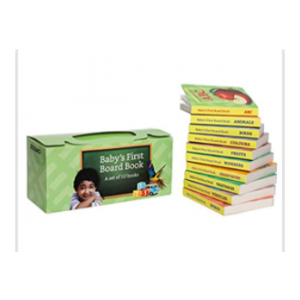 Amazon Brand - Solimo Board Books for Kids (Set of 10)